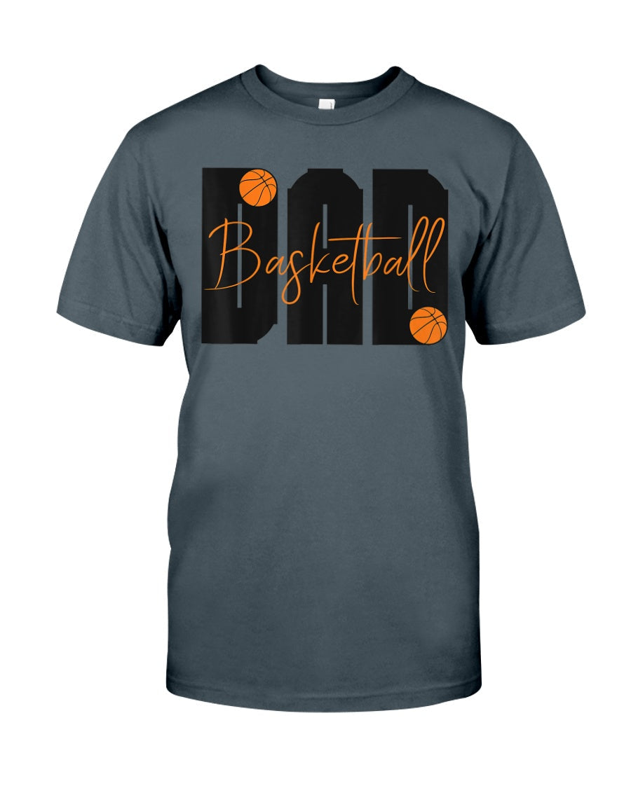 Dad Basketball Lover Father's Day Men - Basketball T-shirt and Hoodie 0921