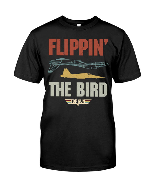 Flippin' The Bird - Top Gun T-shirt and Hoodie 0323