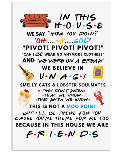 In This House We Say - Canvas And Poster 1122