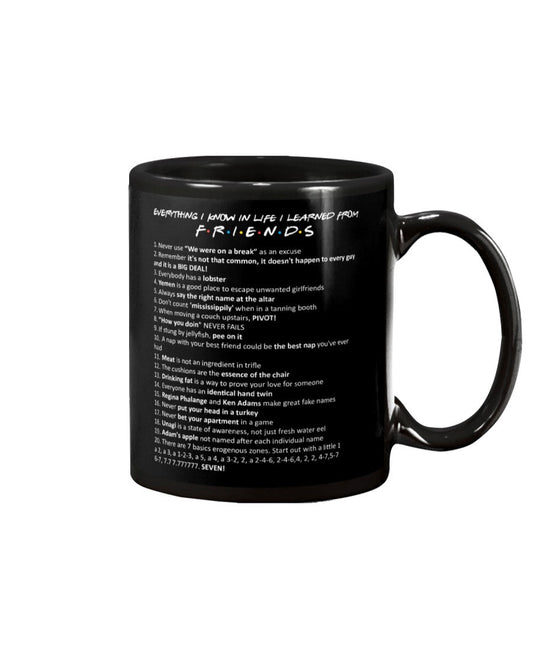 Everything I Learned Mug 1122