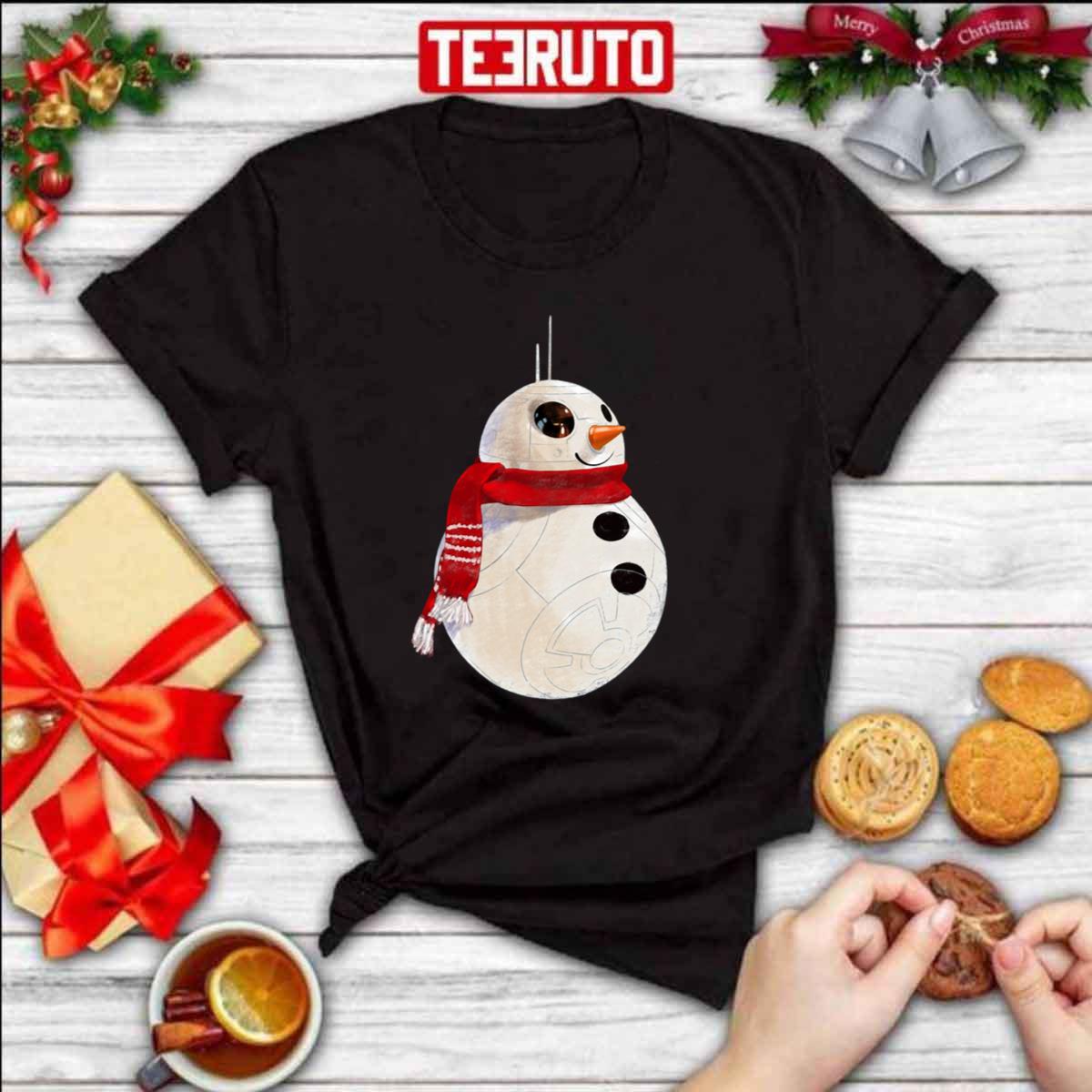 Snowman The Force T-shirt and Hoodie 0823