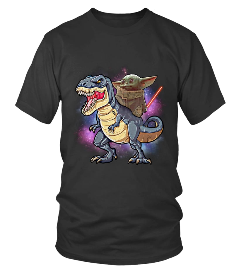 Dinosaur Rider The Force T-shirt and Hoodie 0823