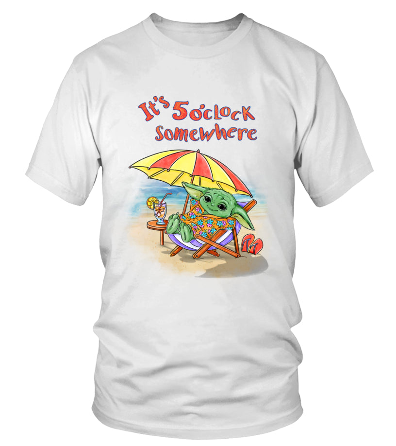 It's 5 O'clock Somewhere The Force T-shirt and Hoodie 0823