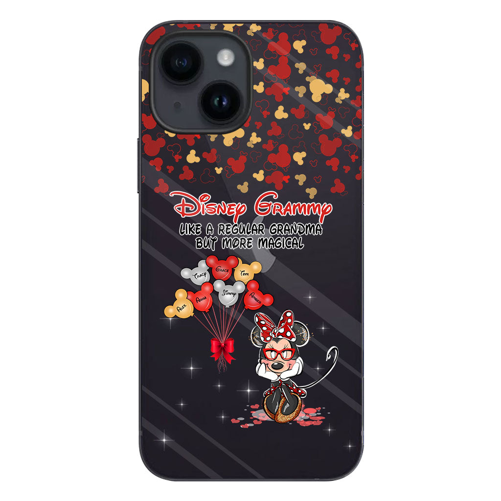 Like A Regular Grandma But More Magical - Personalized Grandma Clear Phone Case